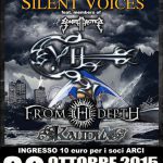 Silent Voices + E.Vil + From The Depth + guest @ Titty Twister